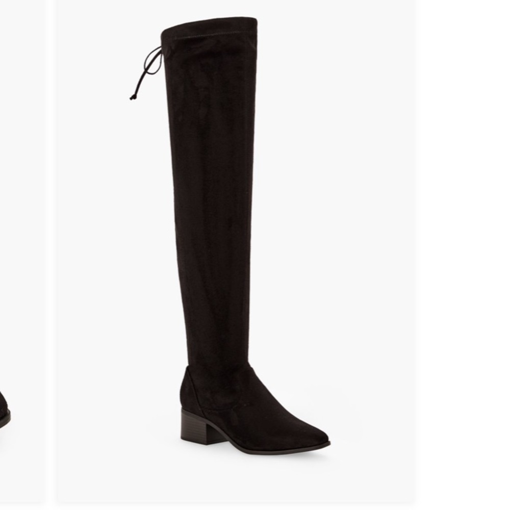NIB SHOEDAZZLE OTK BLACK BOOT